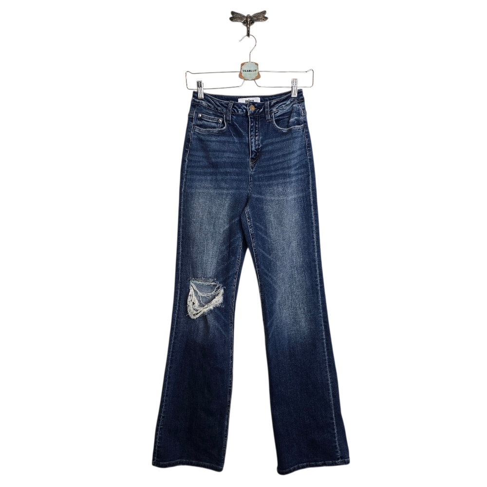 Mica Los Angeles 25 Tall Flare High Rise Leg Tall Jean 25